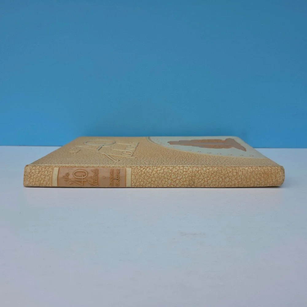 Vintage 1940s Yearbook Alabama All Women's College Technala Montevallo